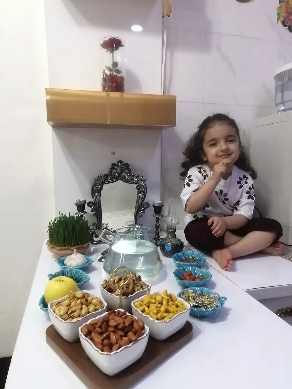 😍نام شرکت کننده: سلنا زارعی ۴ ساله از استان بوشهر شهر بادوله ❤️
