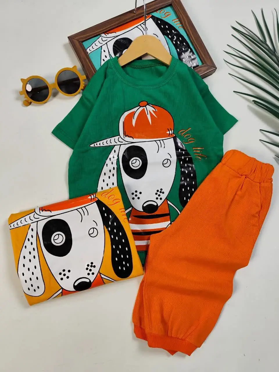 تیشرت شلوارک dog& ball
