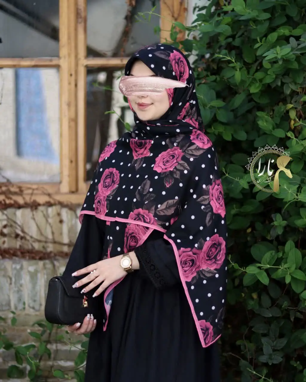 مشکی خالخالی زیبا😍❤️
