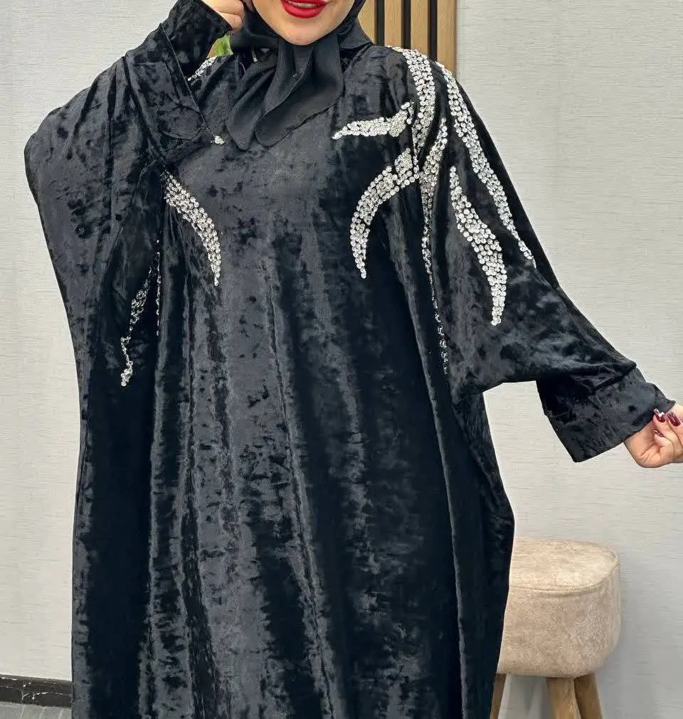 💞مانتو عبایی سنگدوزی شده💞
