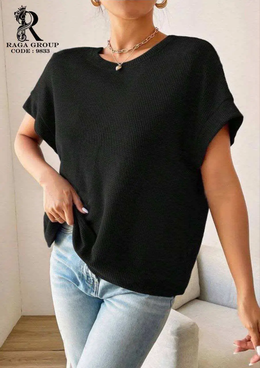 👗تیشرت پشت هفتی مدل اریگامی
