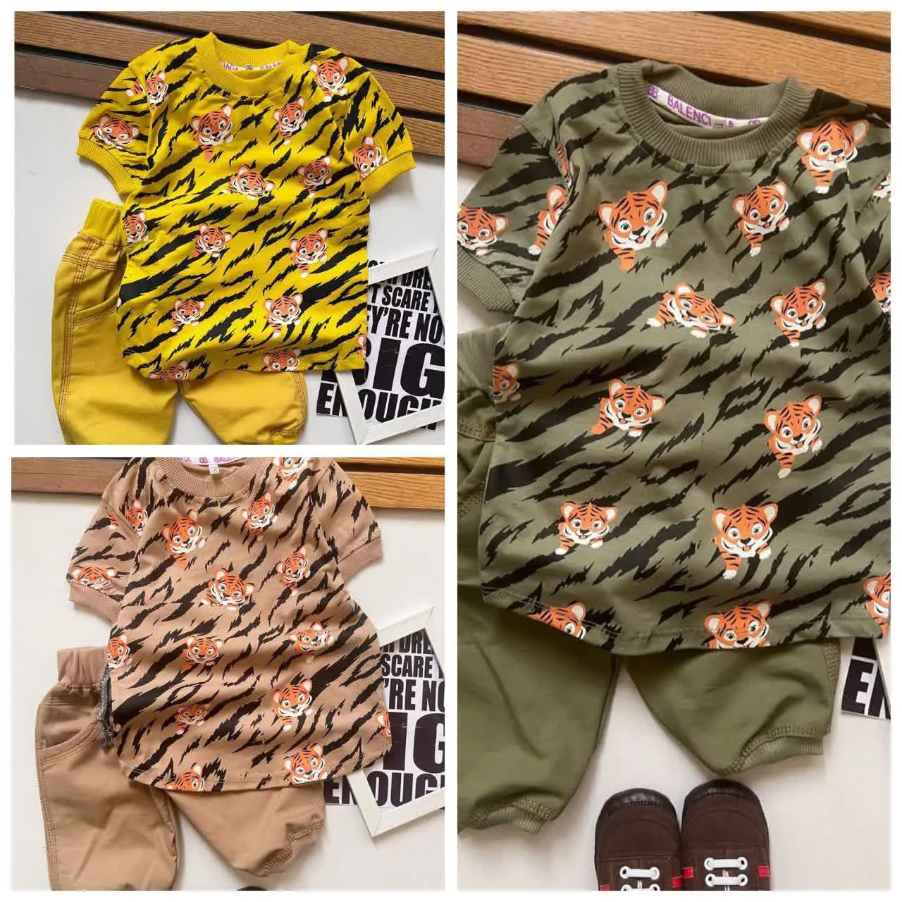 👚نام: تیشرت شلوارک ببری
