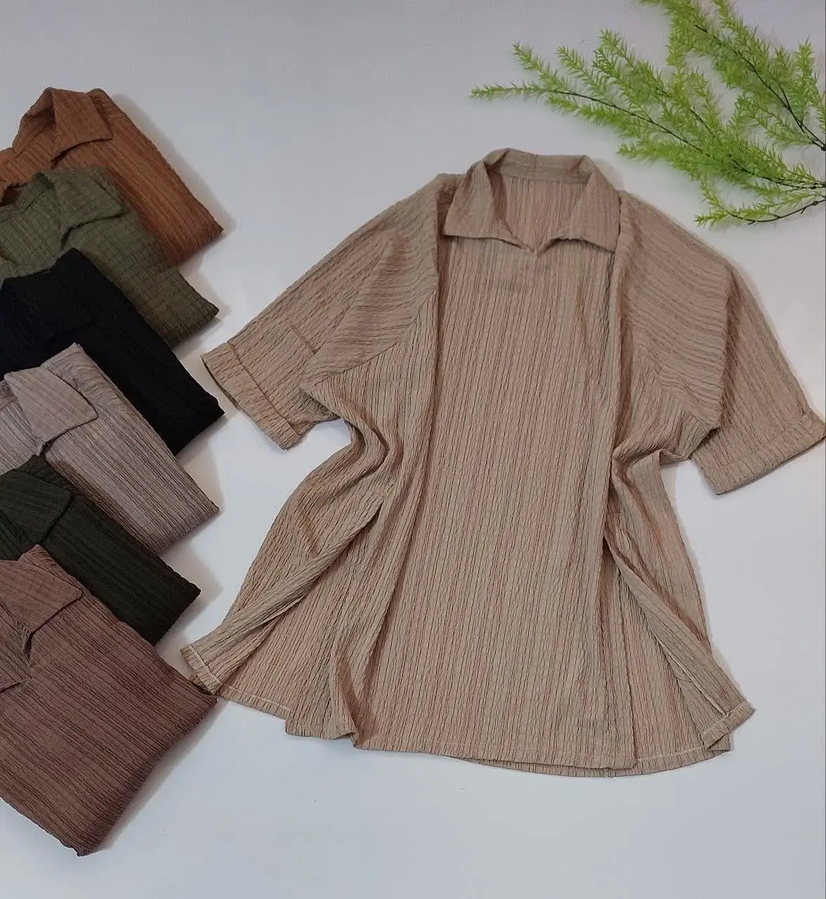 👚 نام: تونیک زنانه بغل چاک دار 
