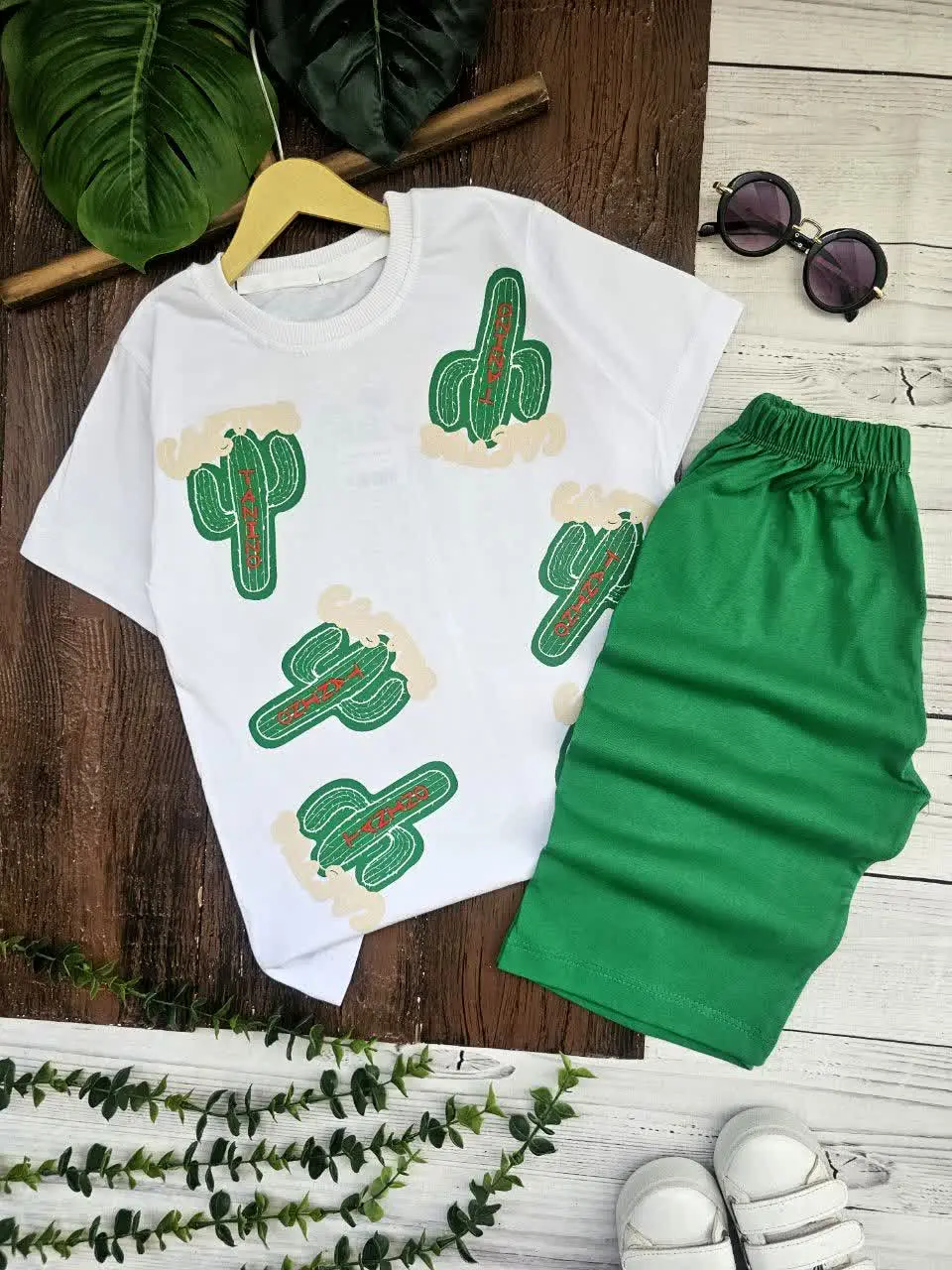 تیشرت شلوارک کاکتوس🌵
