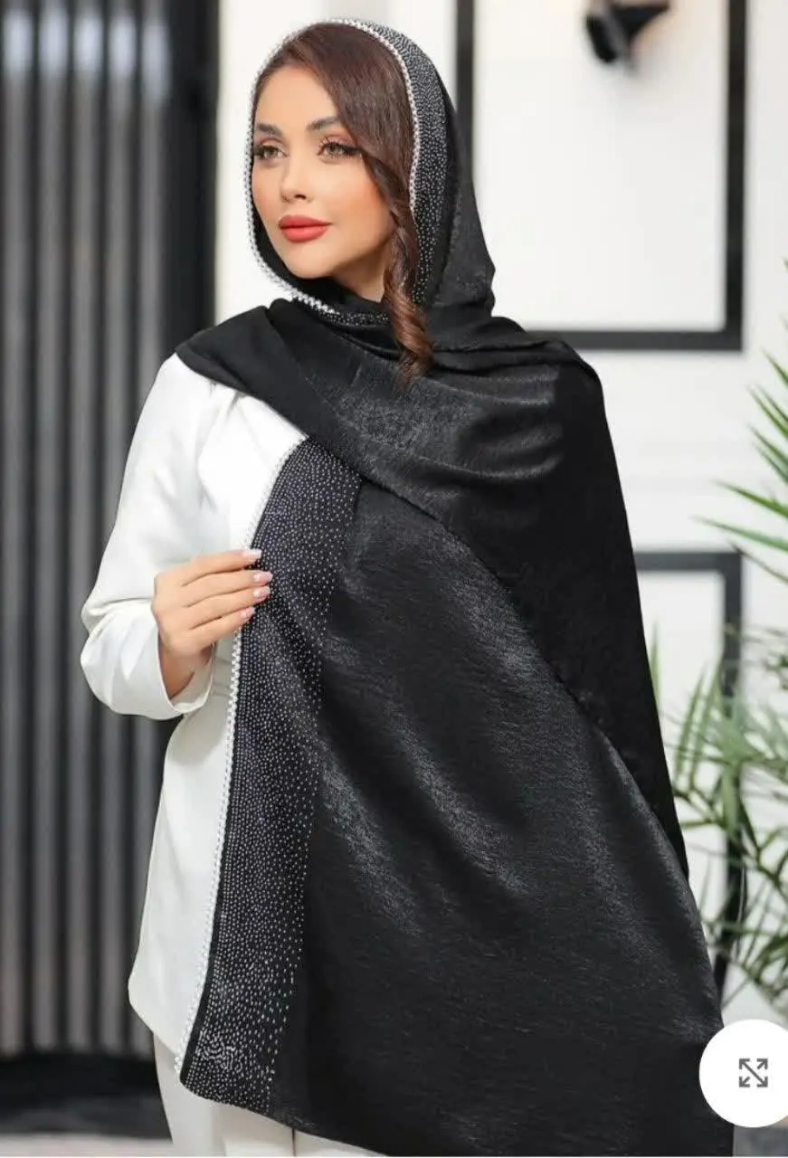 شال مروارید نگینی
