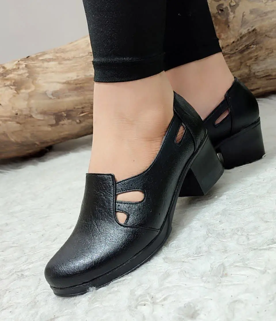 نام: 👠کفش طبی اداری مدل دو چشم😍
