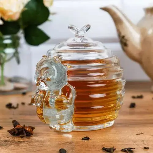 عسل خوری بلور خرسی

