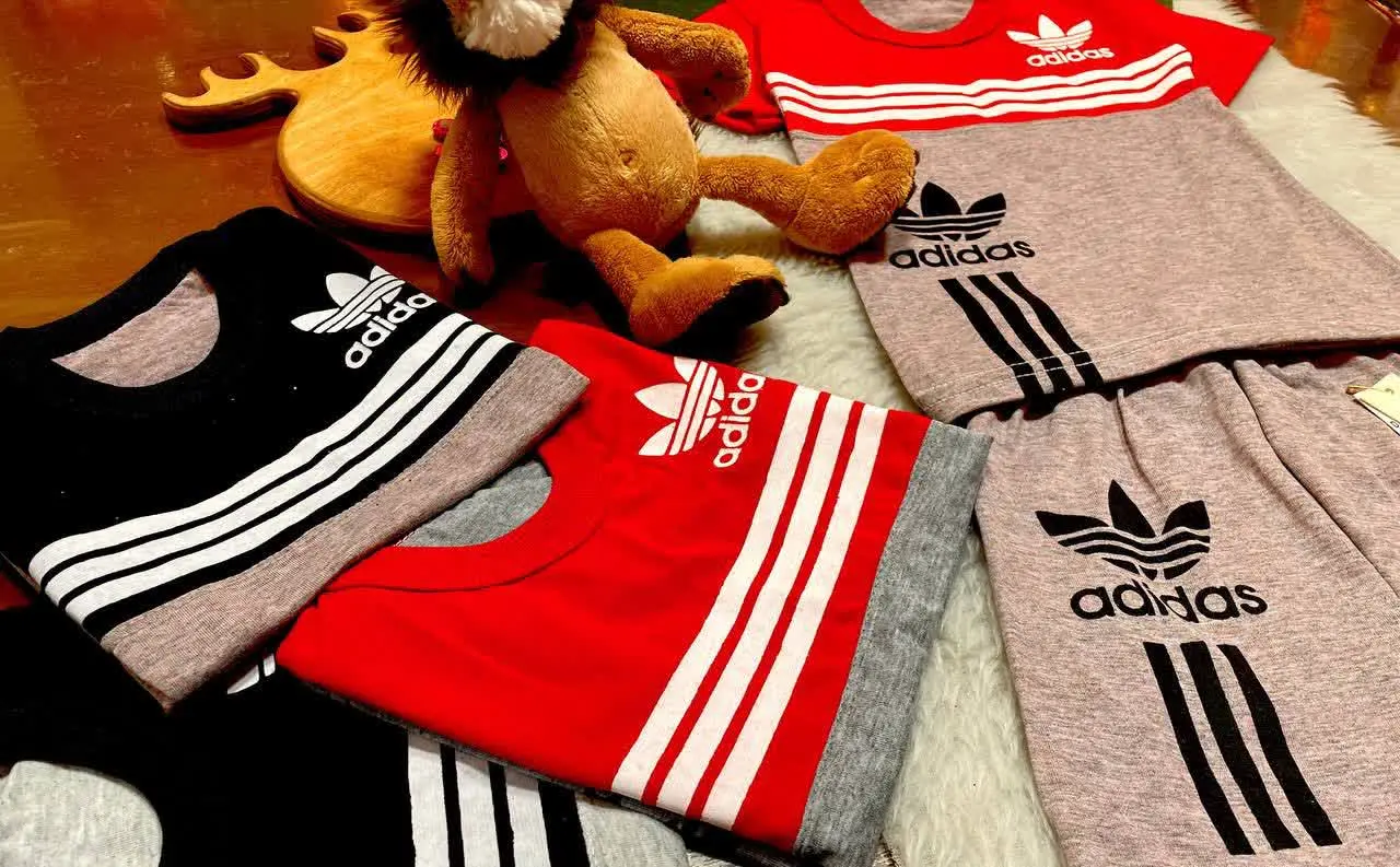 🧶 تیشرت شلوارک 🚘ادیداس
