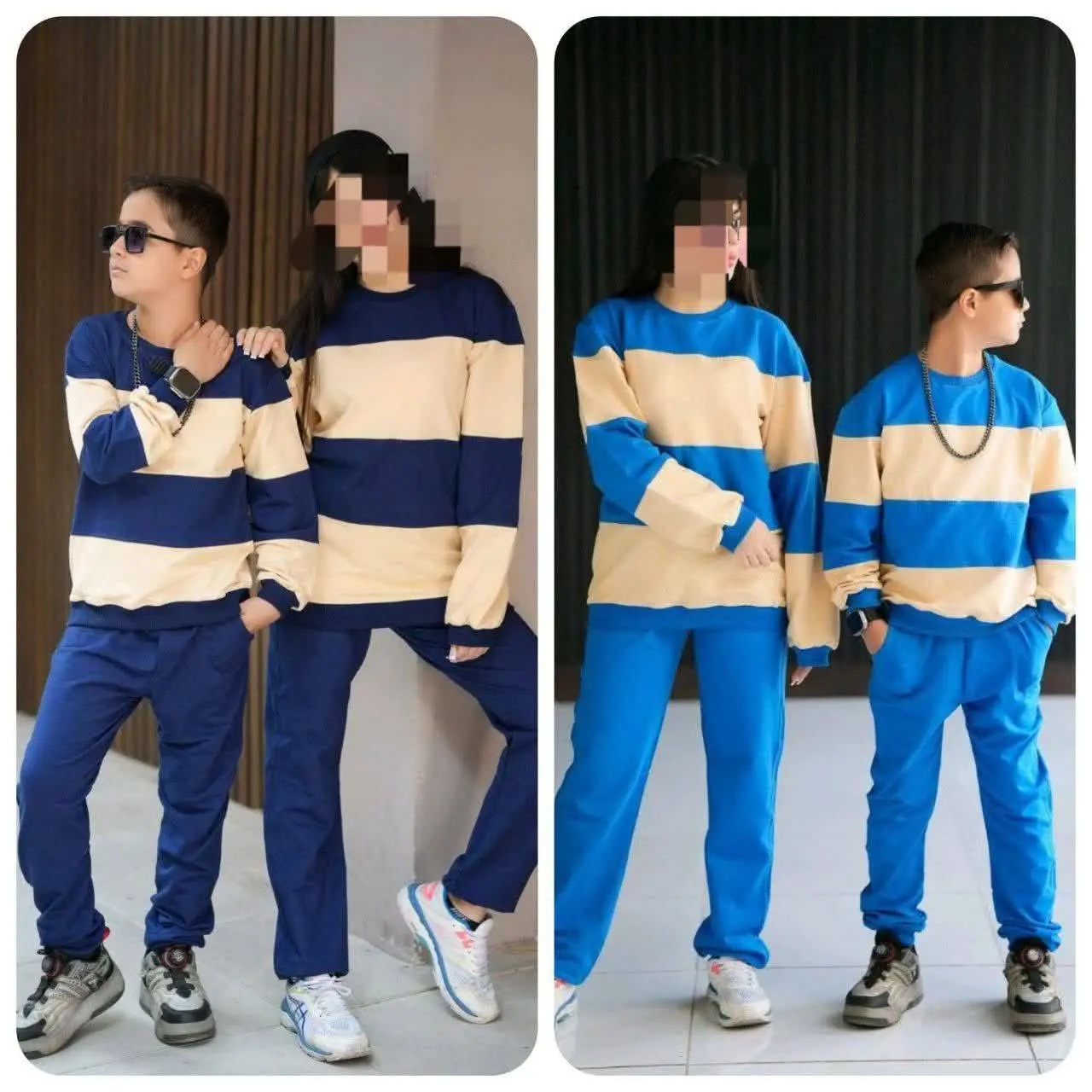 بلوز شلوار راه راه 😍
