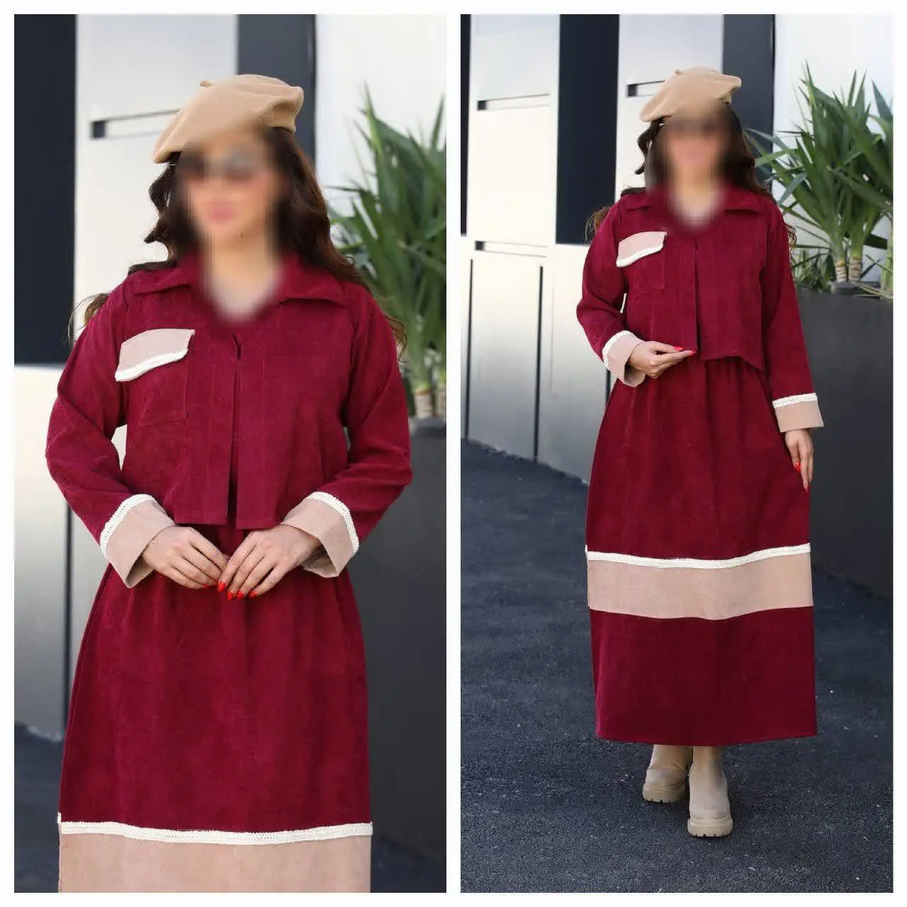 🛍نام: ست کت سارافون جیران🍂
