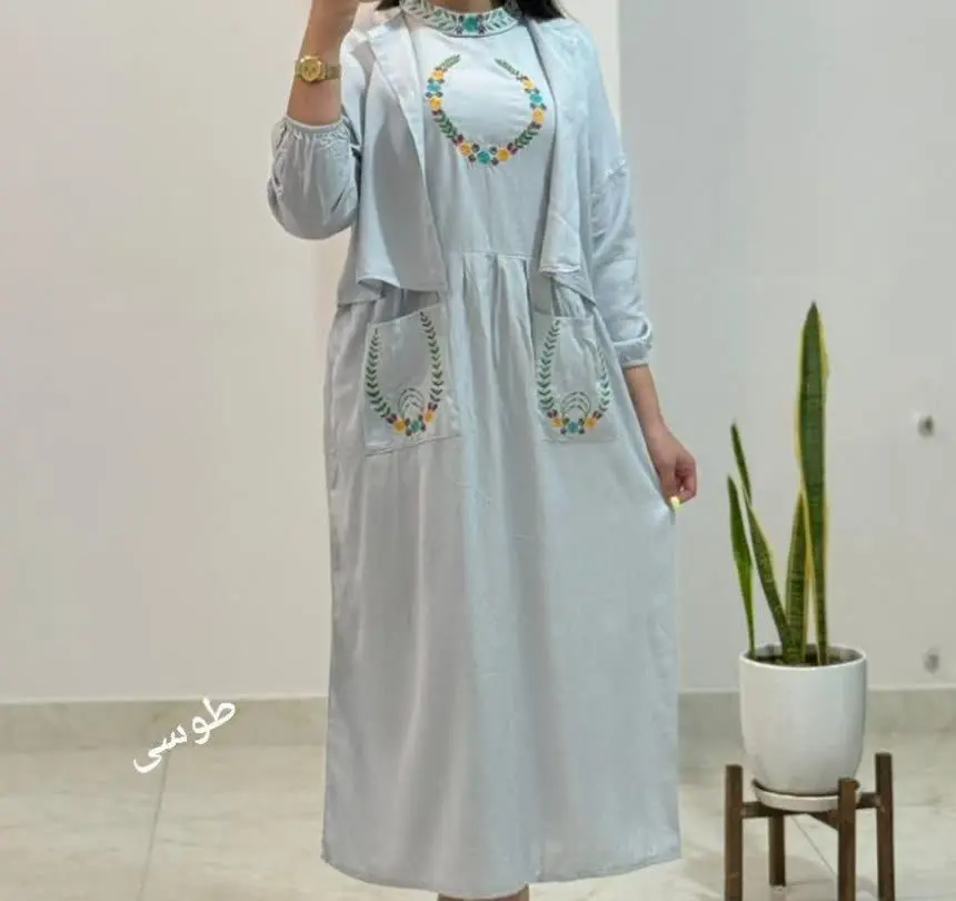 👚نام: کت سارافون گلدوزی مدل مریم 😍😍😍
