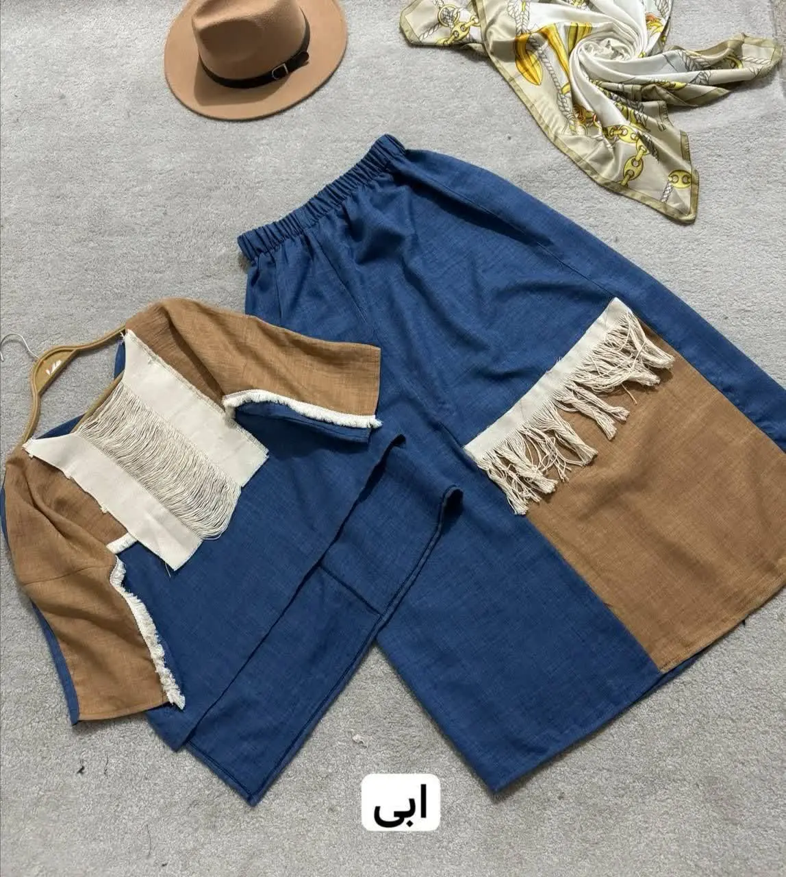 👚 نام: شومیز دامن وریشه ✔️
