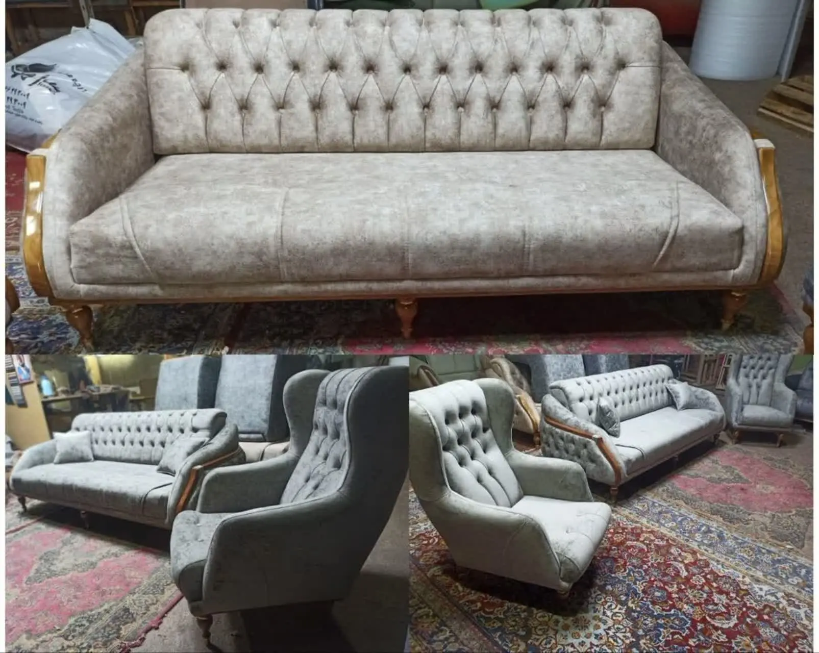 مبل راحتی مدل لیندو ۸نفره
