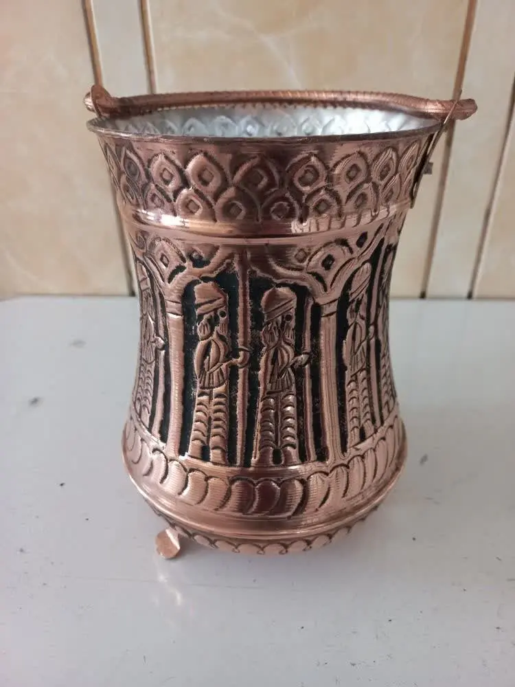 ♦️سطل و جا دستمال کاغذی قلم زنی♦️
