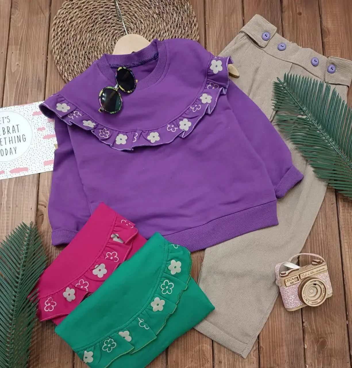 👚نام: ست بلوز شلوار دکمه خور🌹
