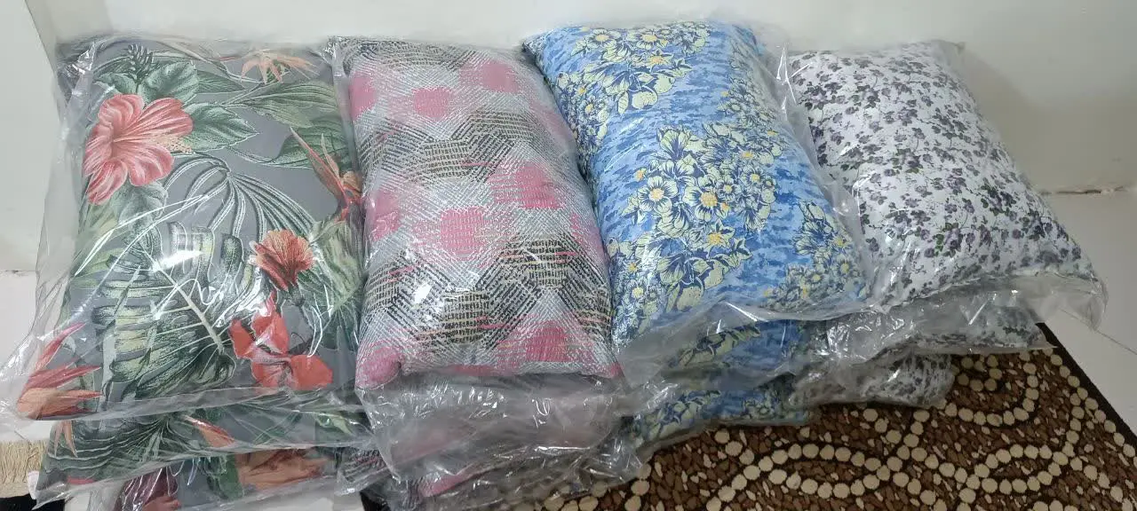 بالشت با الیاف پرز کاملا آک و پلمپ
