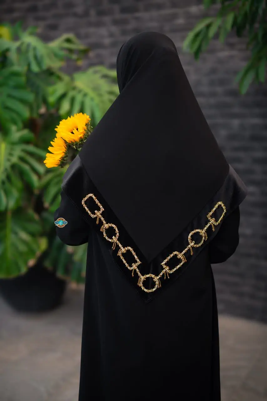 روسری جواهر دوزی کد ۲۲