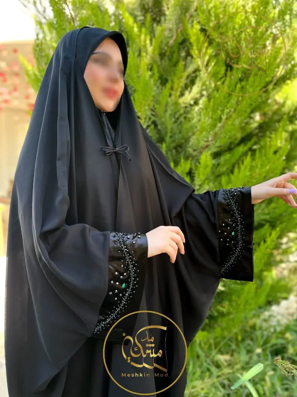 چادر یاسمین جواهر دوزی طنین ✨
