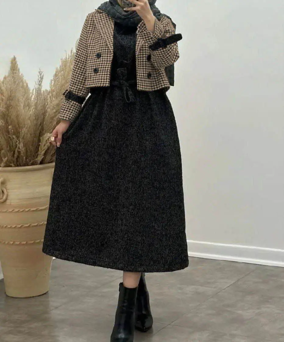💞دوتیکه کت و سارافون پیچازی💞
