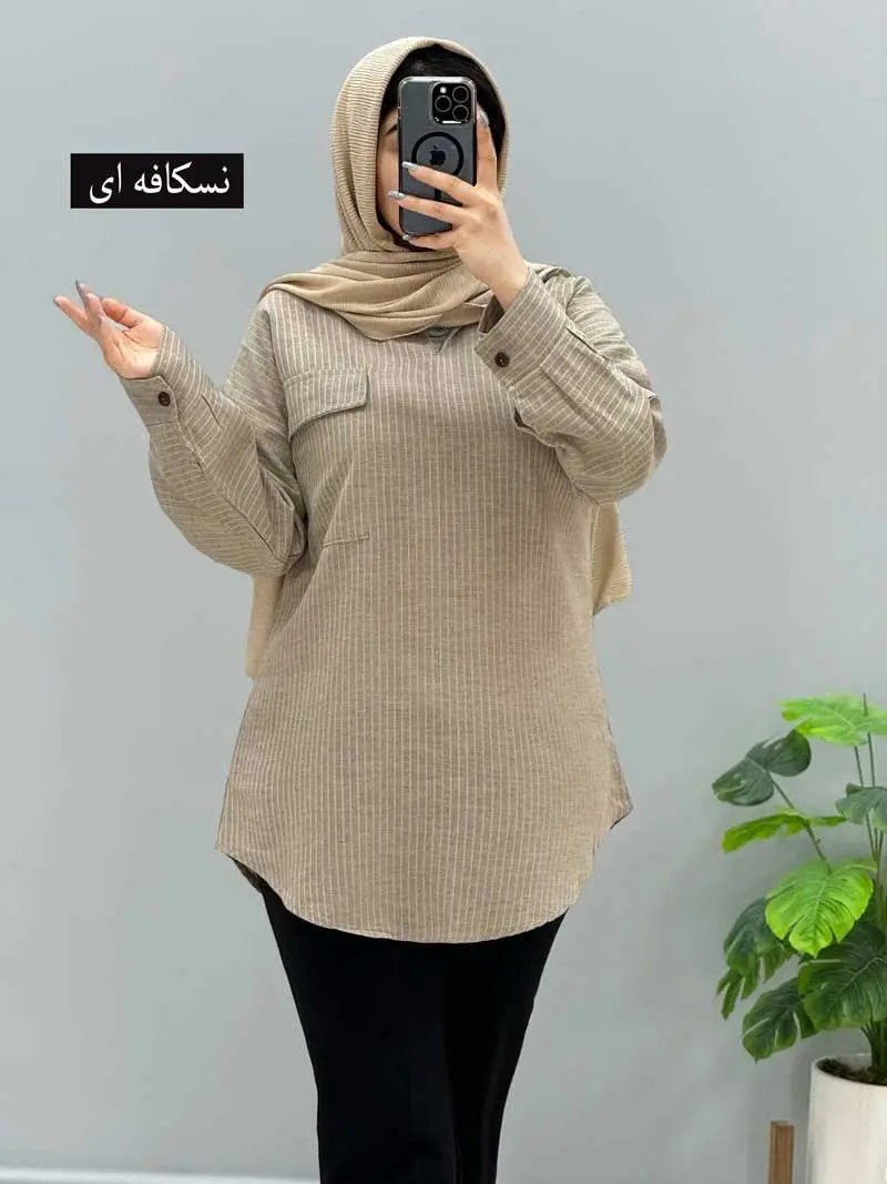 ✨نحوه بسته شدن مچ آستین: دکمه — تصویر محصول در تاپ هشتگ
