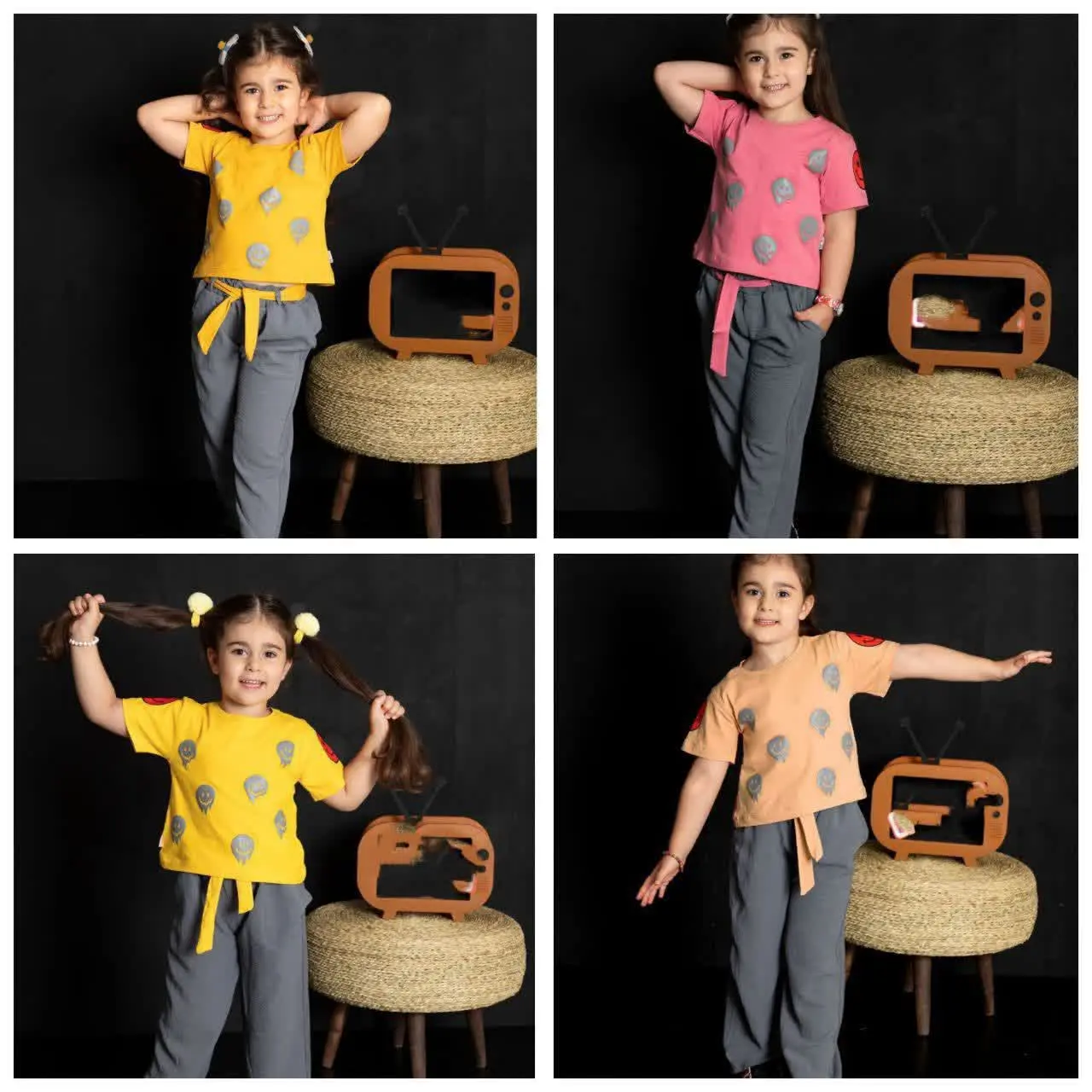 👚نام: کراپ شلوار ایموجی
