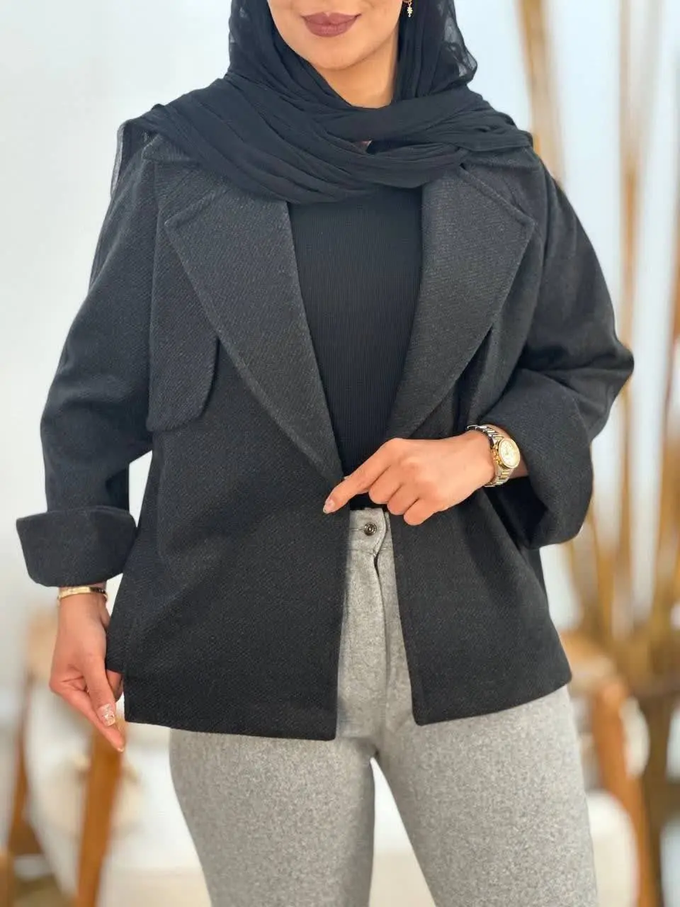 نام: پالتو ژیله دار
