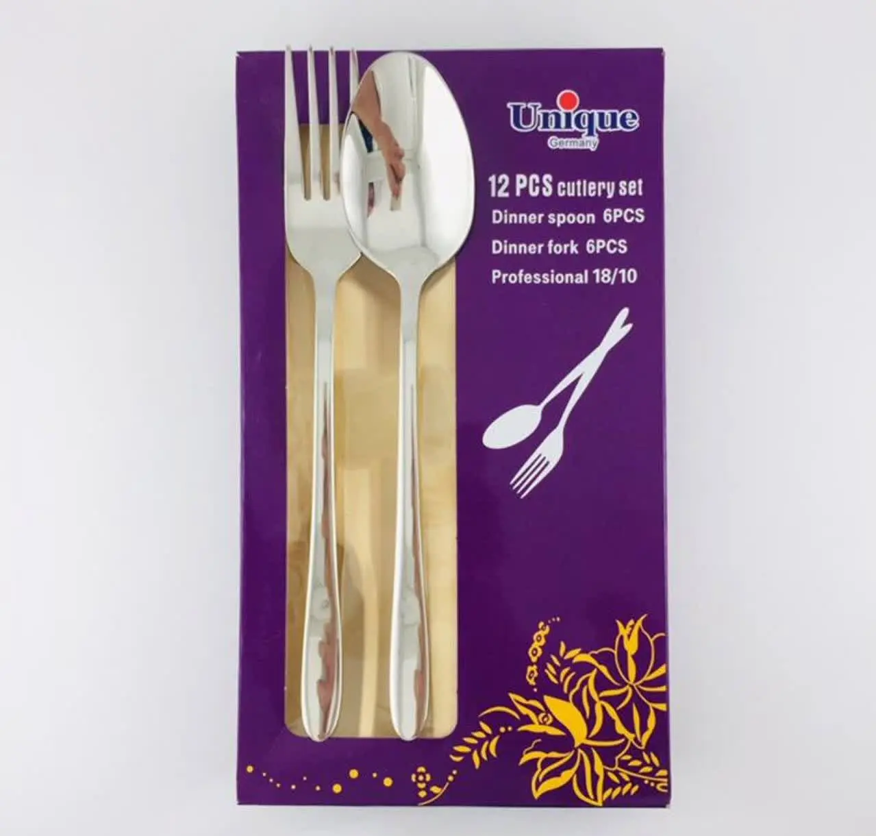 سرویس قاشق و چنگال یونیک اصلی
