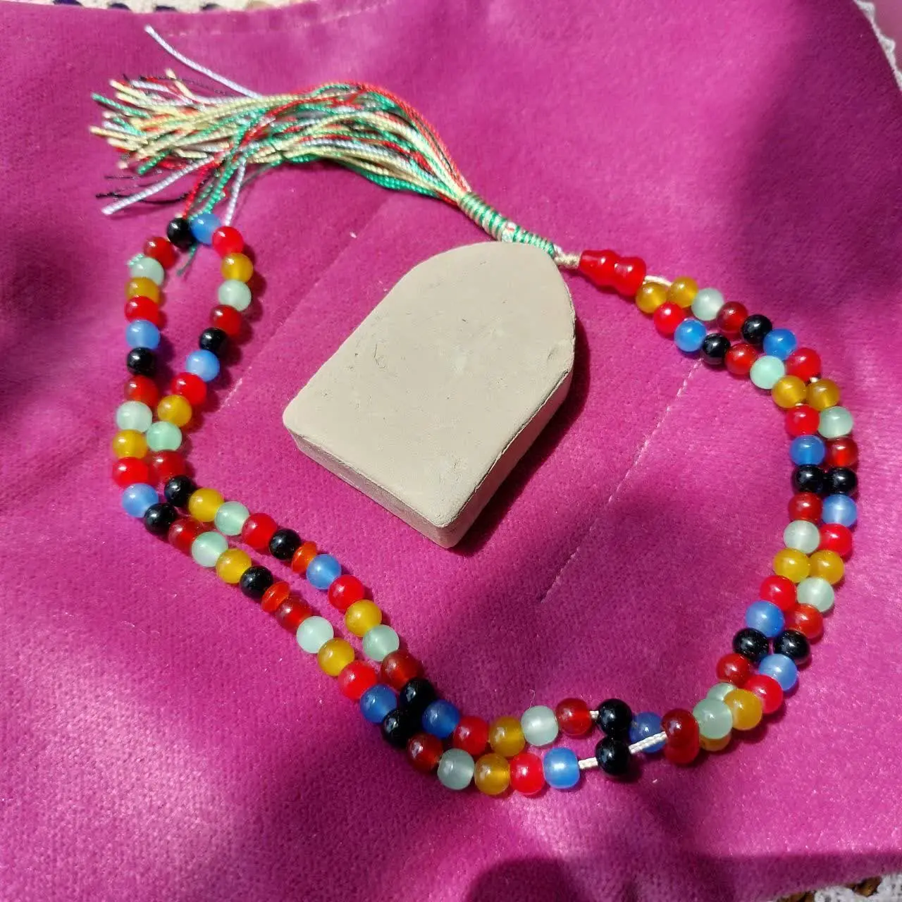 +تسبیح ۱۰۱ تایی سنگی ام البنین 
