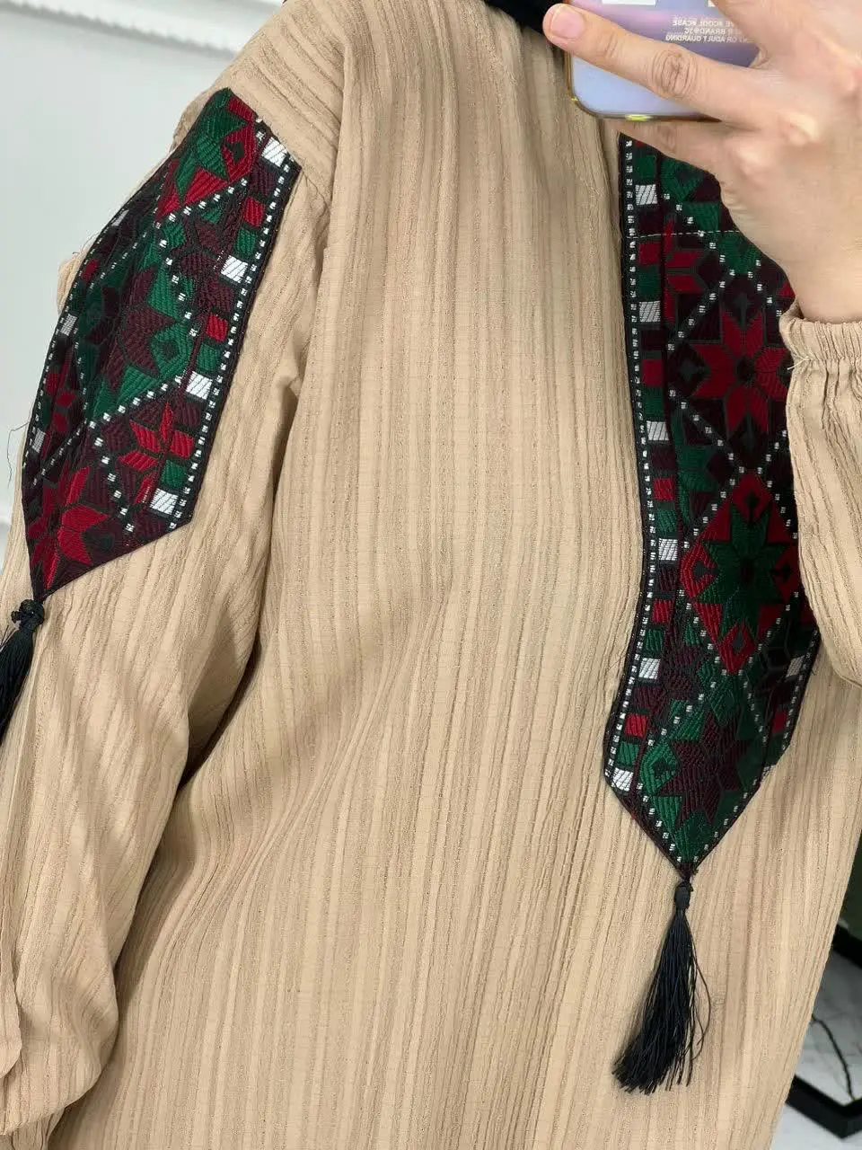 پیراهن مانتوی کتیبه سنتی کراش
