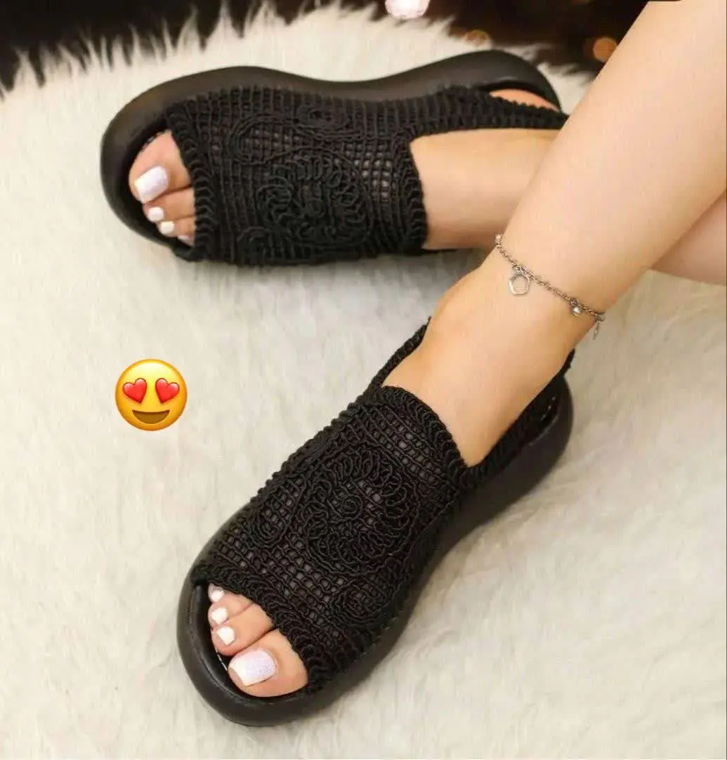 کفش تابستونی بسیار شیک راحت 
