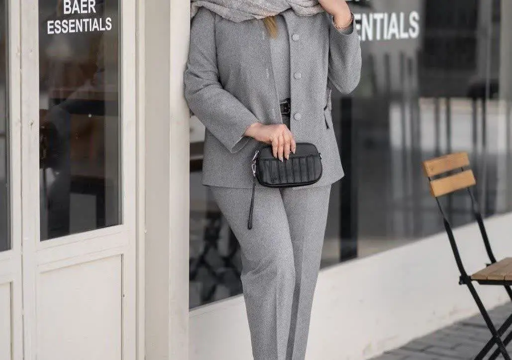 👚نام: کت شلوار پاییزه بلند آرا 😍😍

