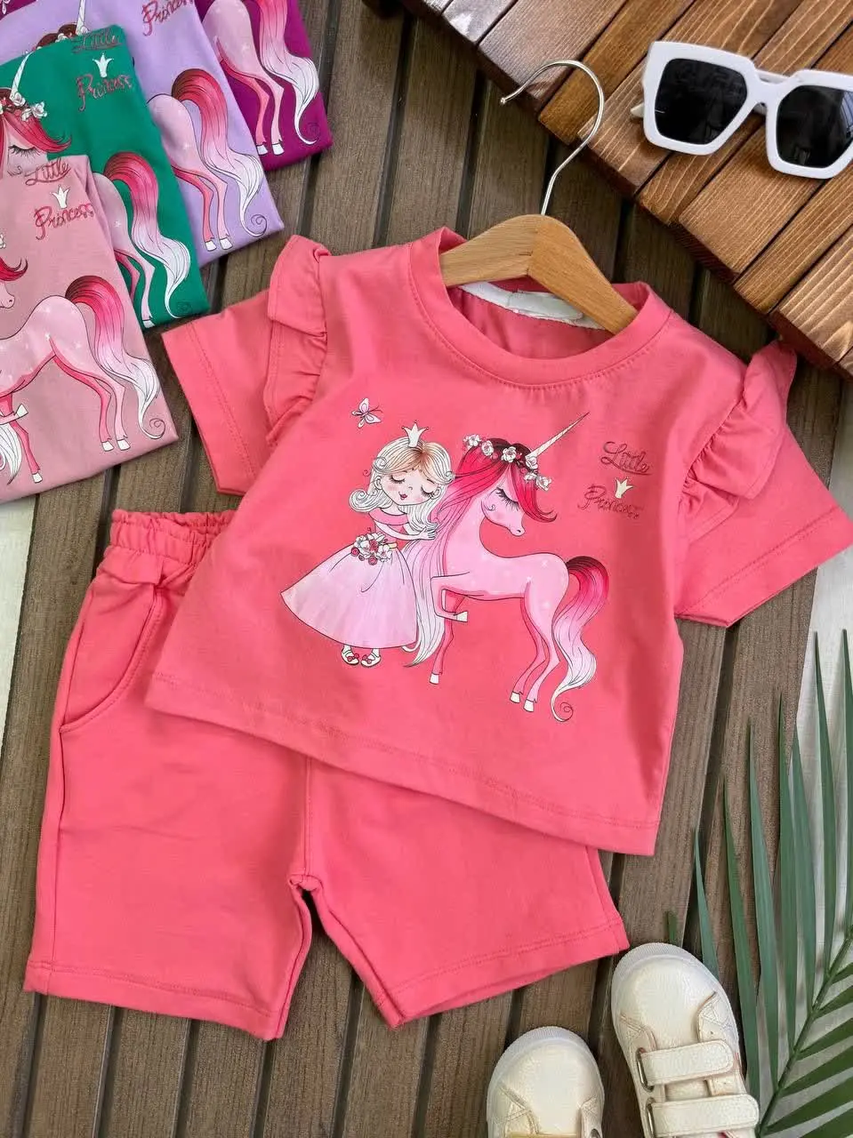 تیشرت شلوارک Little princess 
