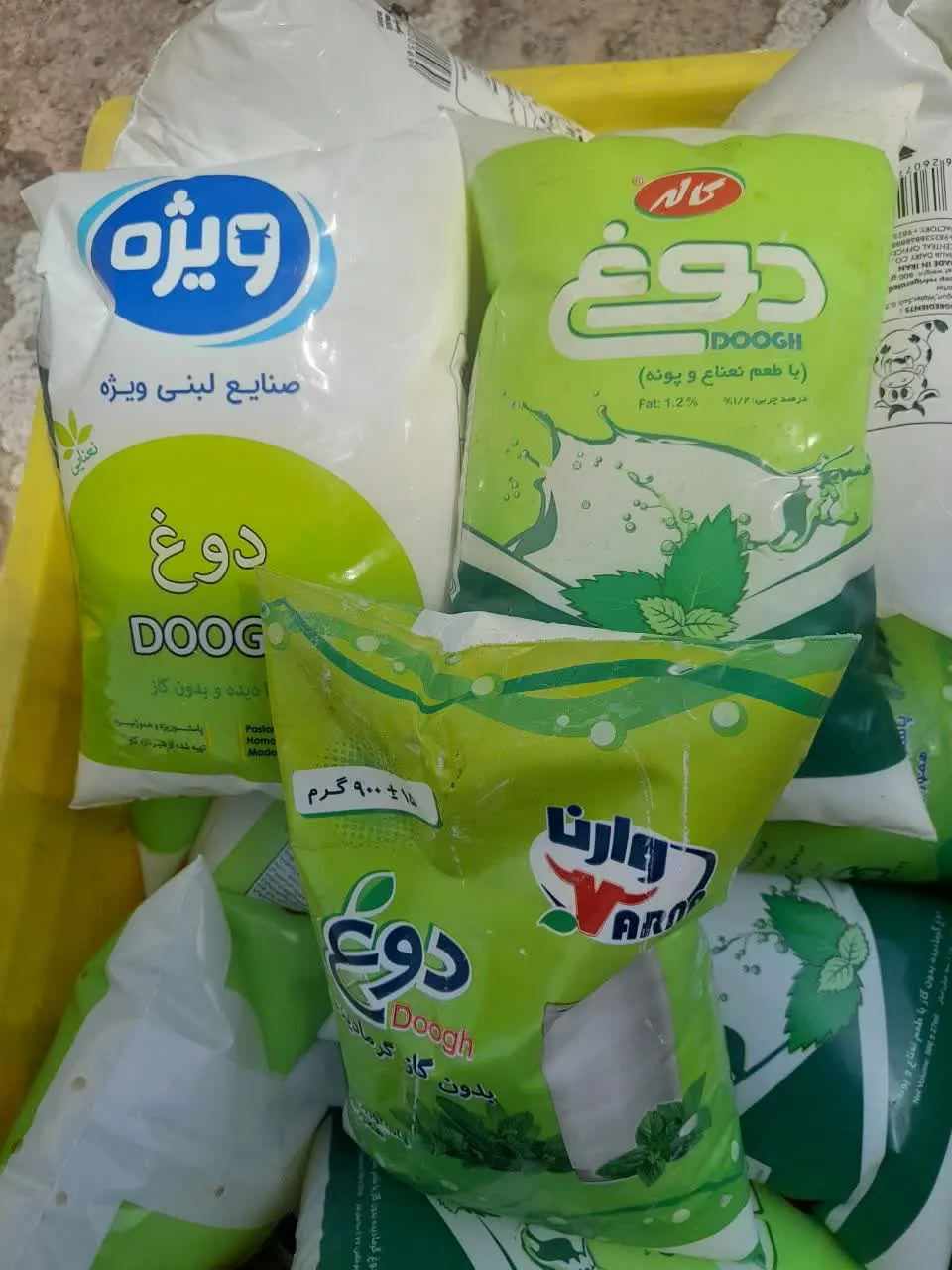 دوغ پاکتی 
