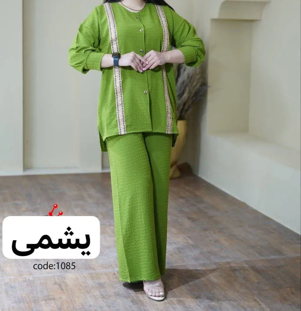🖋نام: ست مانتو شلوار ملیکا
