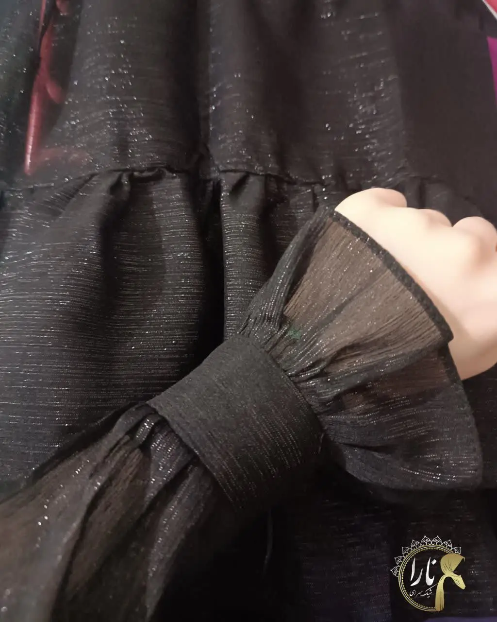 حریرکریشه شاین مشکی🖤🖤
