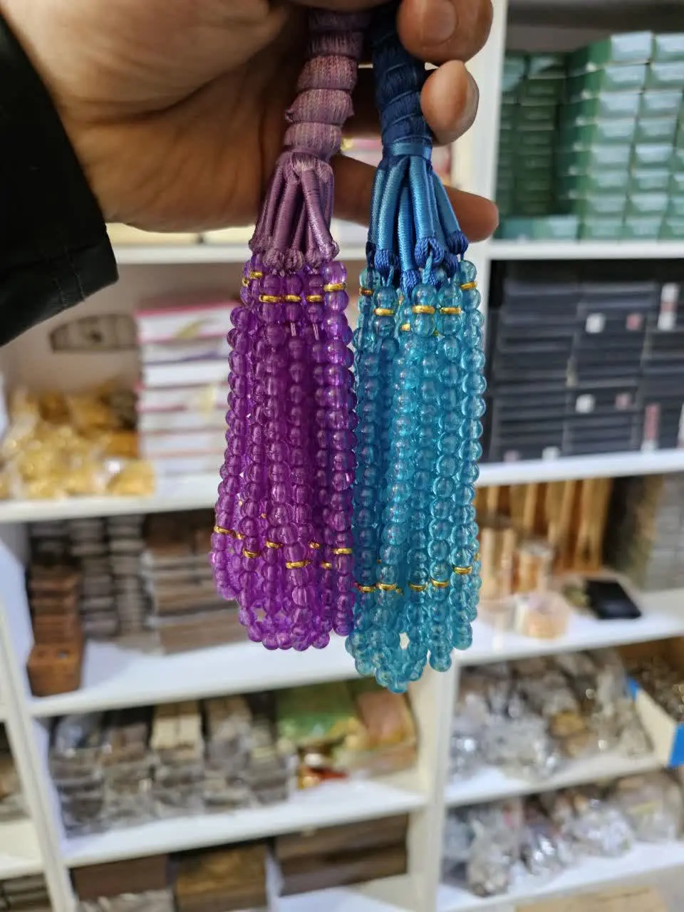 تسبیح ۳۳ دانه رنگ ثابت