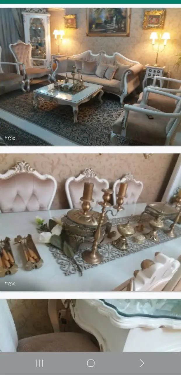 مبل ۷ نفره به همراه میز جلو مبلی❌❌
