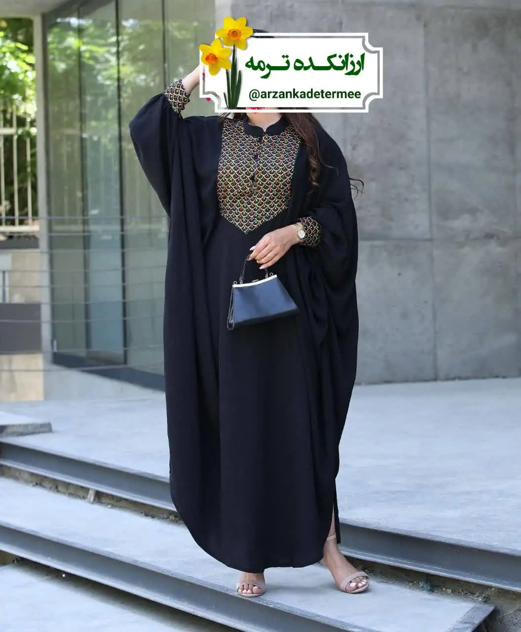 👚نام: مانتو عبایی نغمه ارسال یکشنبه هفته اینده❌❌
