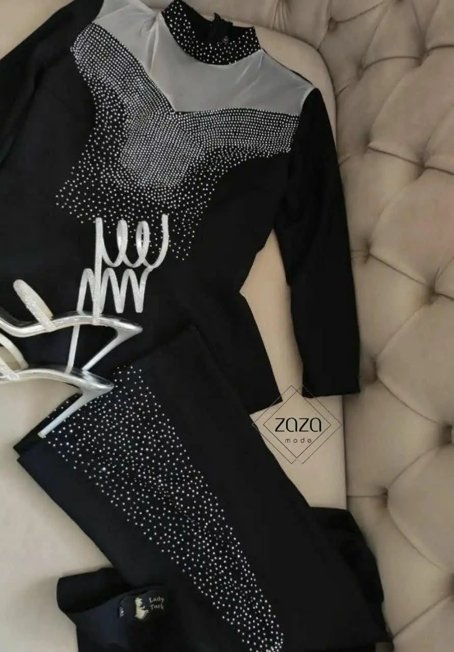 👚نام: شومیز شلوار مجلسی مریم
