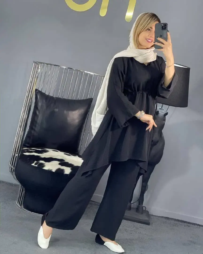 ❤️نام: مانتو و شلوار قواره دار تانیا
