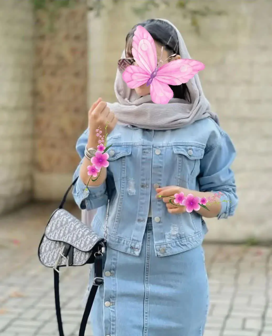🖋نام: کراپ جین پشت جیب دار
