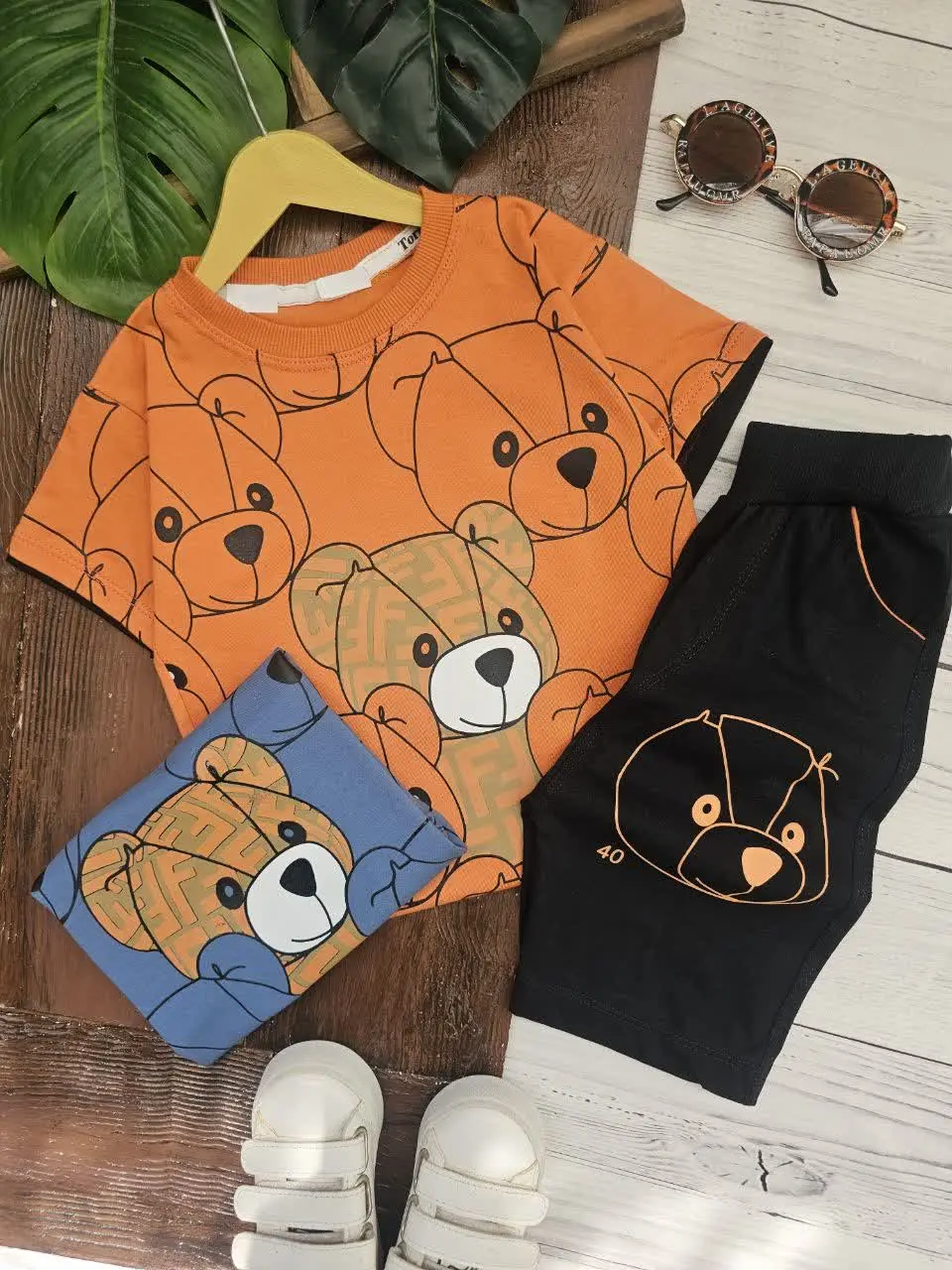 تیشرت و شلوارک پسرانه سپند🐻
