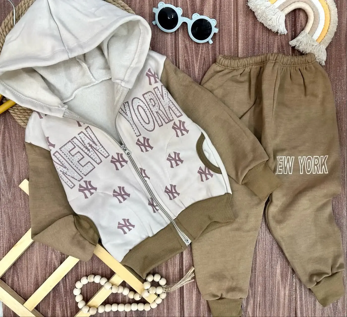 👫سویشرت شلوار اسپرت درس توکرک نیویورک✅

