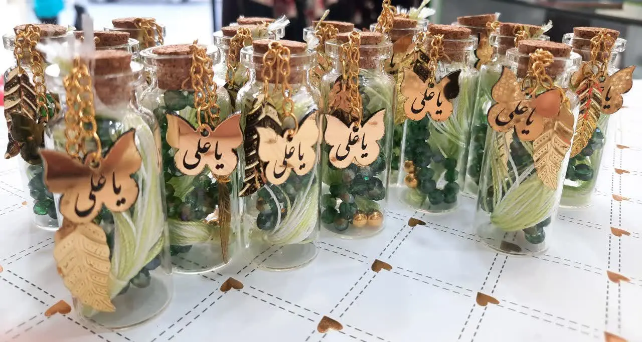 💚گیفت تسبیح‌های قشنگ با آویز نام مبارک حضرت علی (ع) 😍
