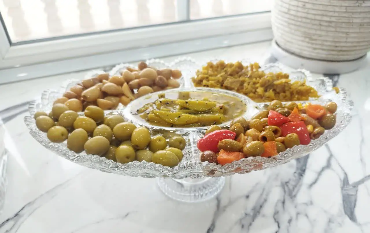 اردو خوری کریستال پایه دار 
