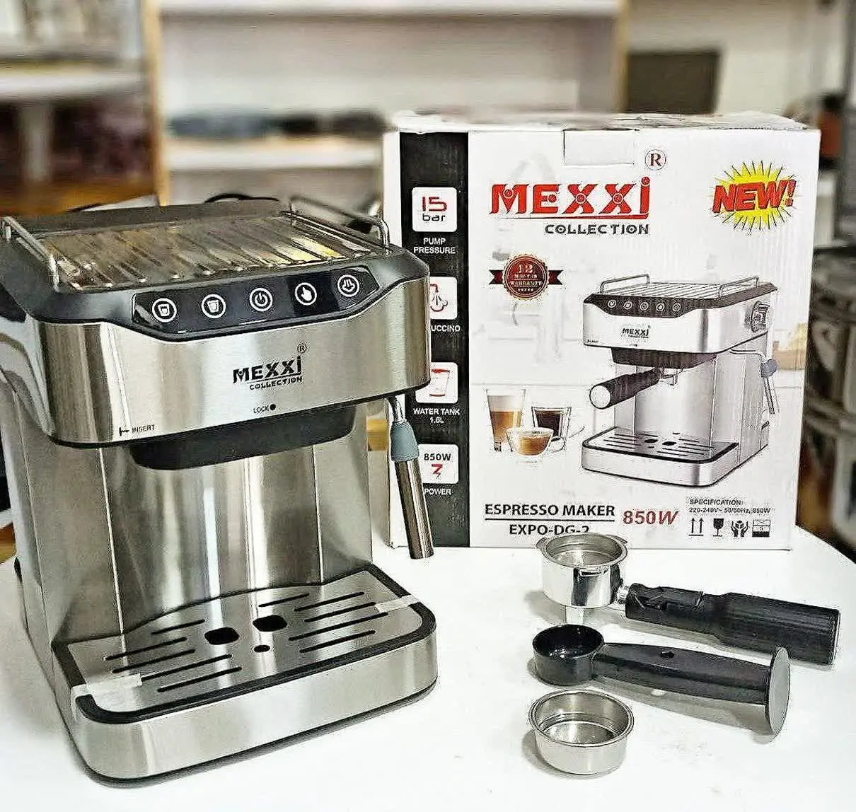 اسپرسو (کاپوچینو) حرفه‌ای MEXXi 💥

