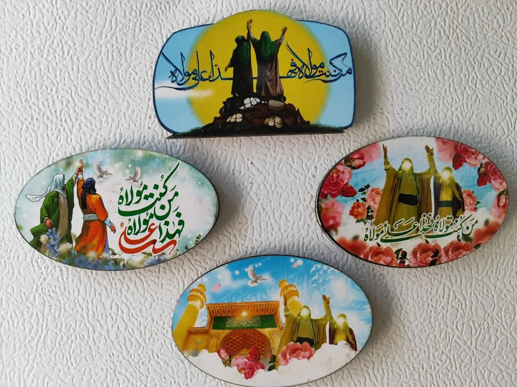 مگنت چوبی، طرح غدیر💚 😍
