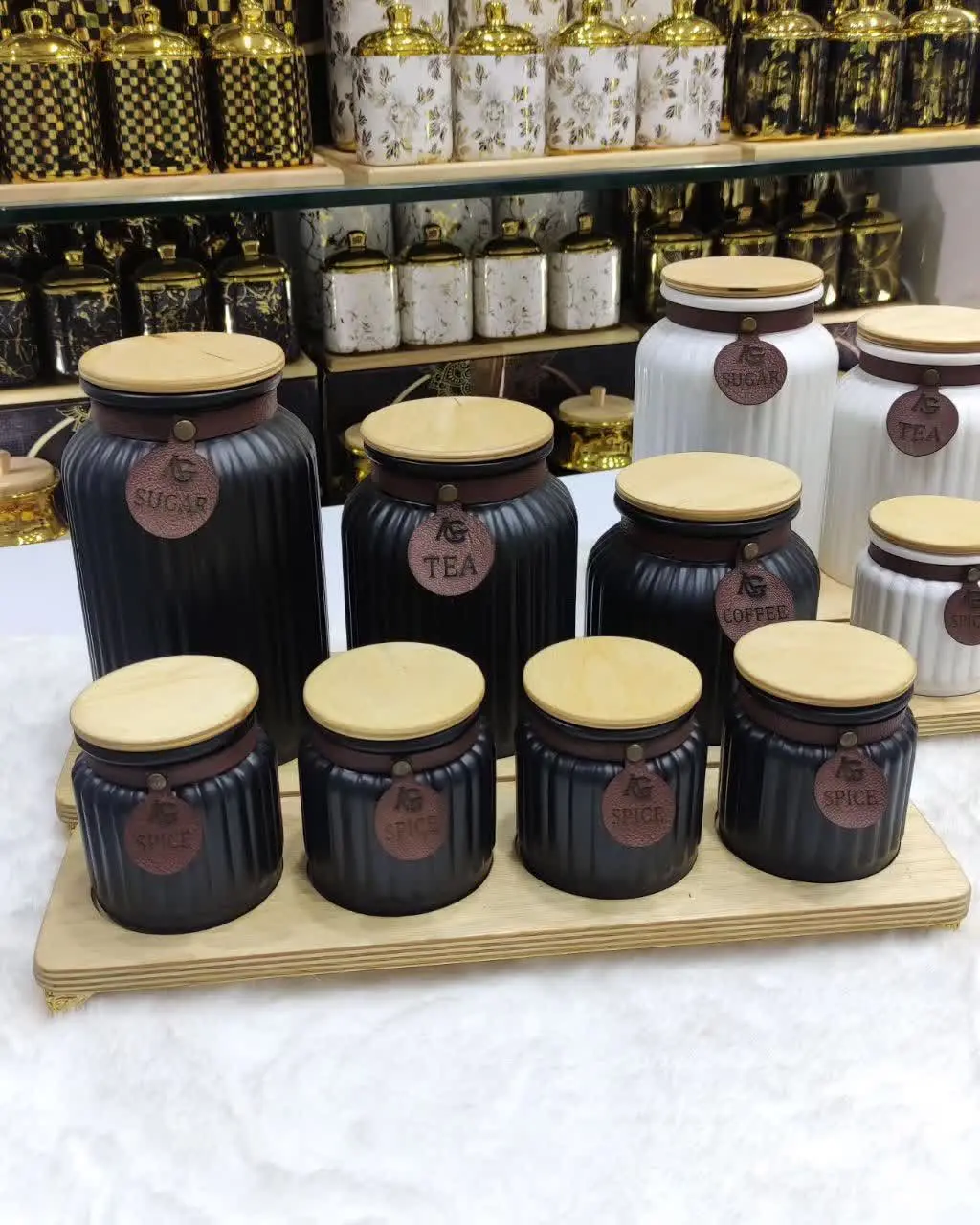 سرویس ادویه و پاسماوری گلس کالر 
