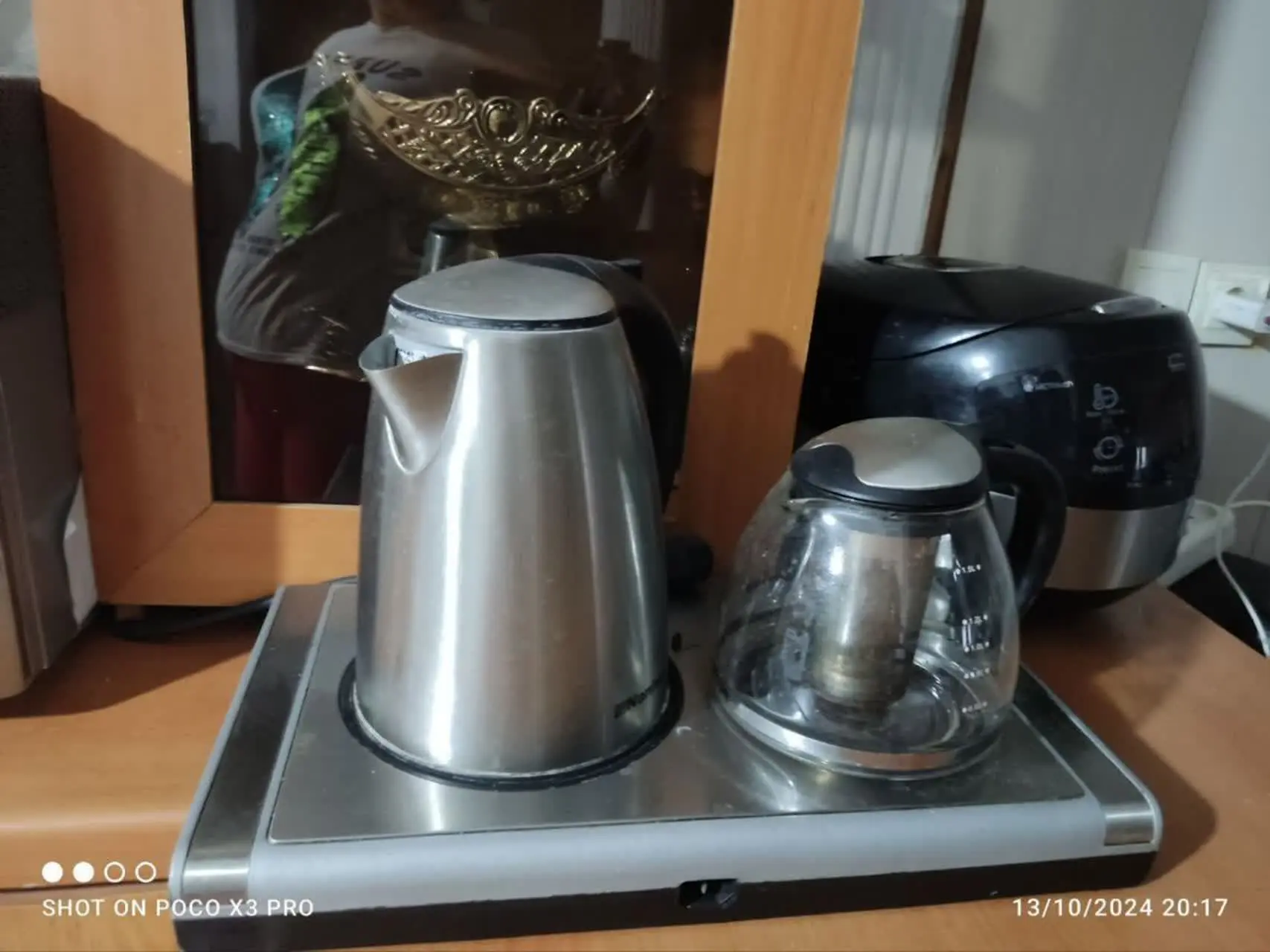 چای‌ساز استیل سالم
