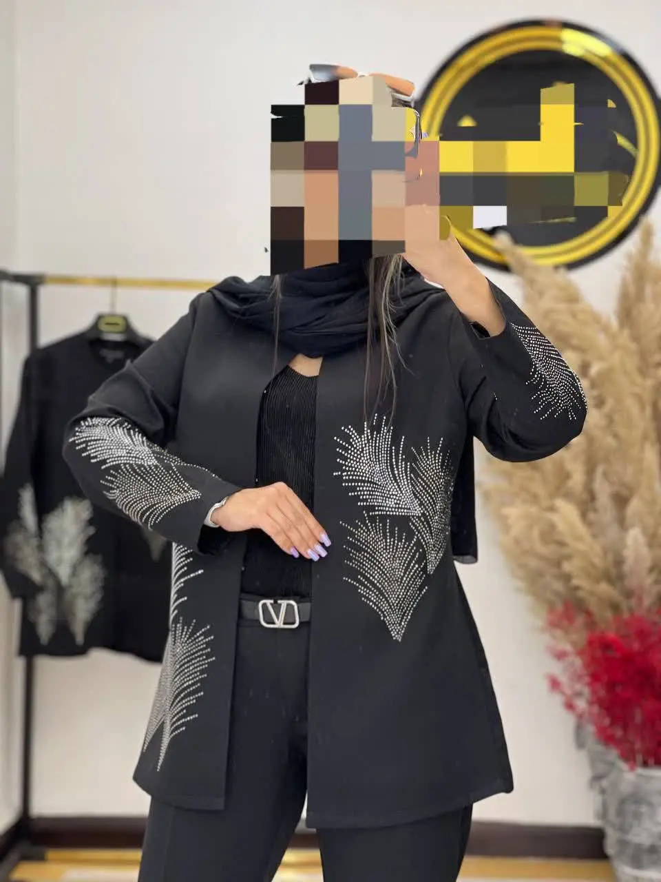 ست کت شلوار مجلسی طرح برگ، ۰۰۵
